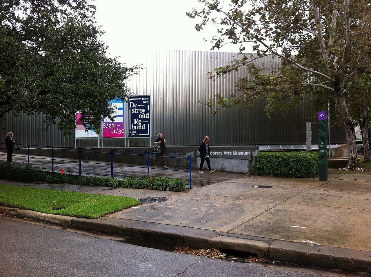 Contemporary Arts Museum Houston, where Jordan Strafer: Trilogy is on view
