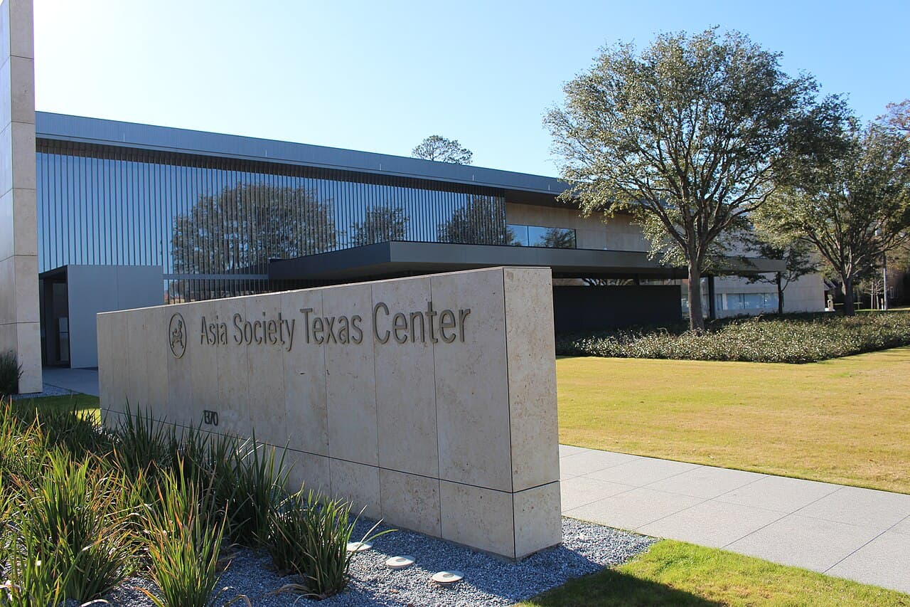 Asia Society Texas Center, where Vian Sora: Outerworlds is on view